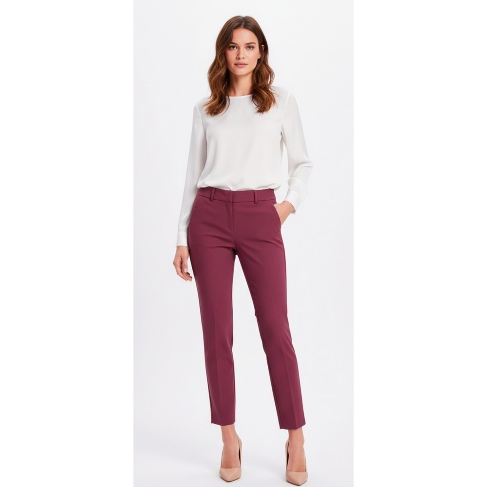 Ann Taylor LOFT Woman's Dark Mauve Trouser Pants